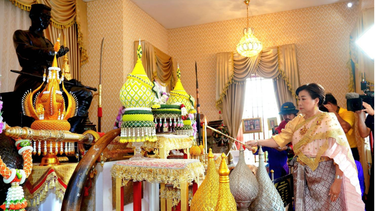 Ministry of Culture Presiding over the opening ceremony of the National Cultural Festival, Local Ways, Thai Ways Join together to honor His Majesty King Borom Trailokkanat