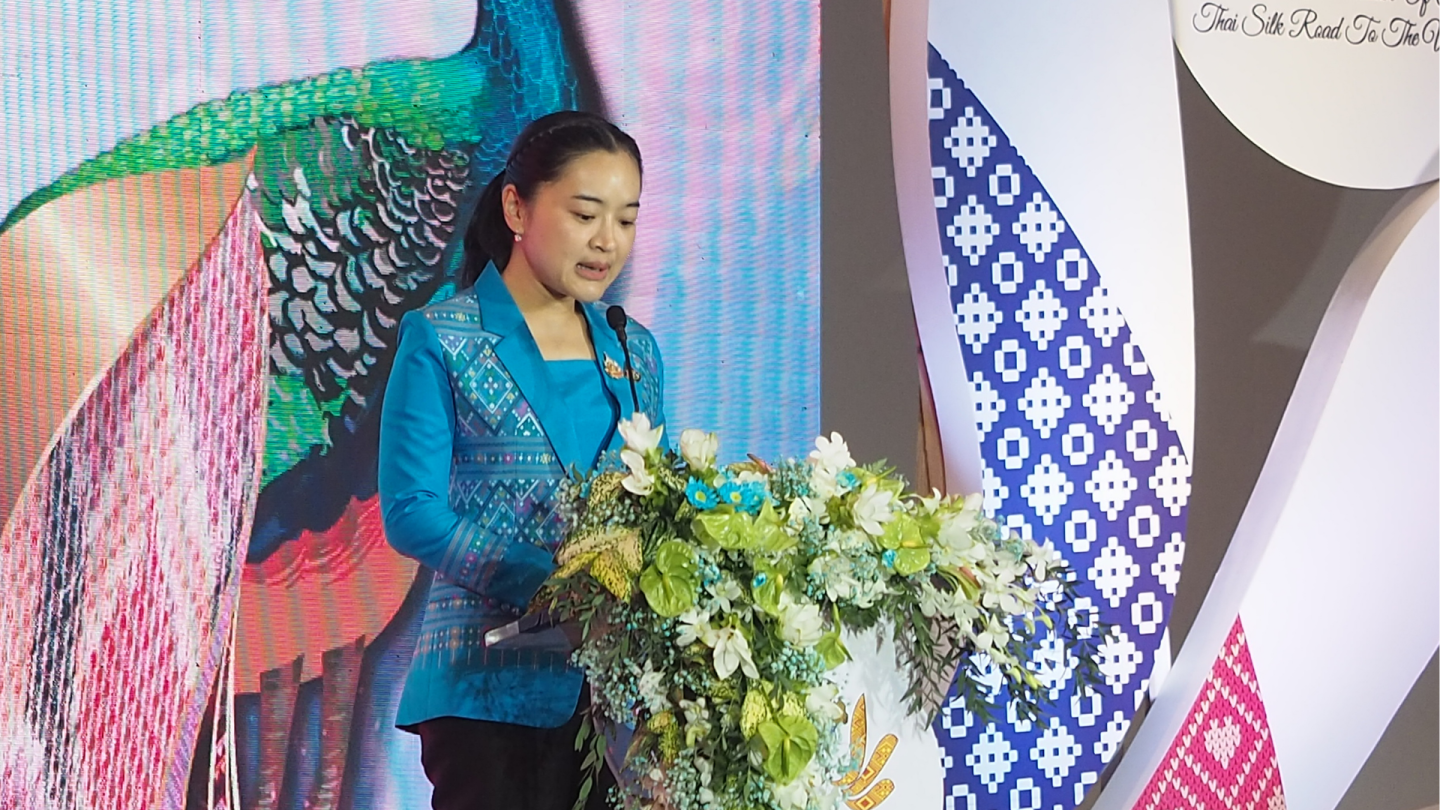 Ministry of Culture organizes “Silk Fair Thai Silk to the World Path No. 13