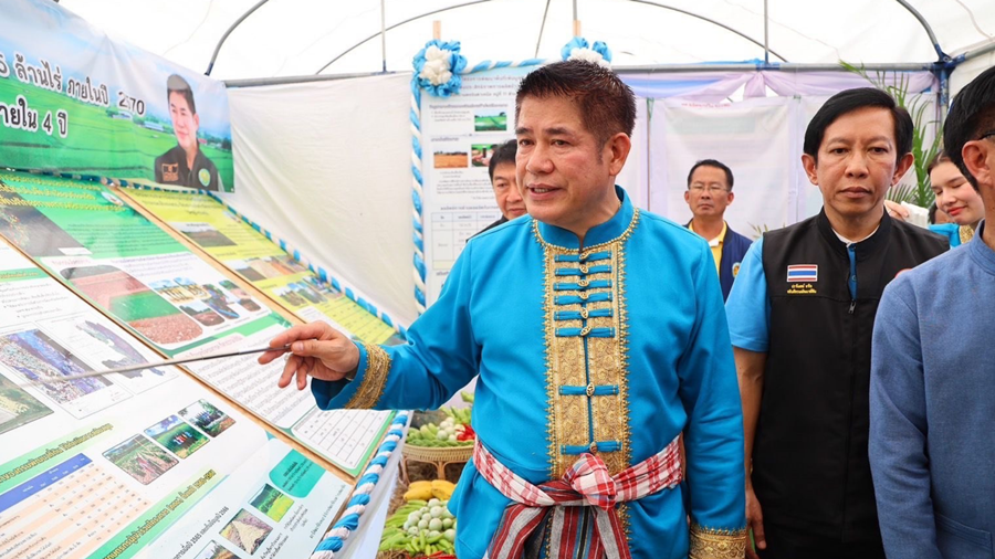 The Ministry of Agriculture and Cooperatives launches the Phayao Model, a prototype of the natural way. Raise the level of the grassroots economy