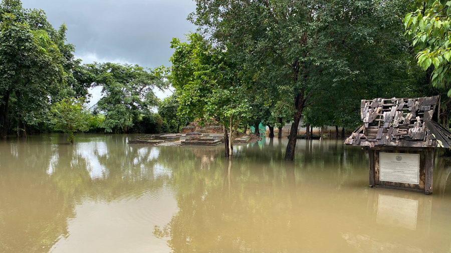 
Ministry of Culture "Sudawan" concerned about flooding in Chiang Rai Initially, no ancient sites were found damaged. Instructs the Fine Arts Department to follow closely