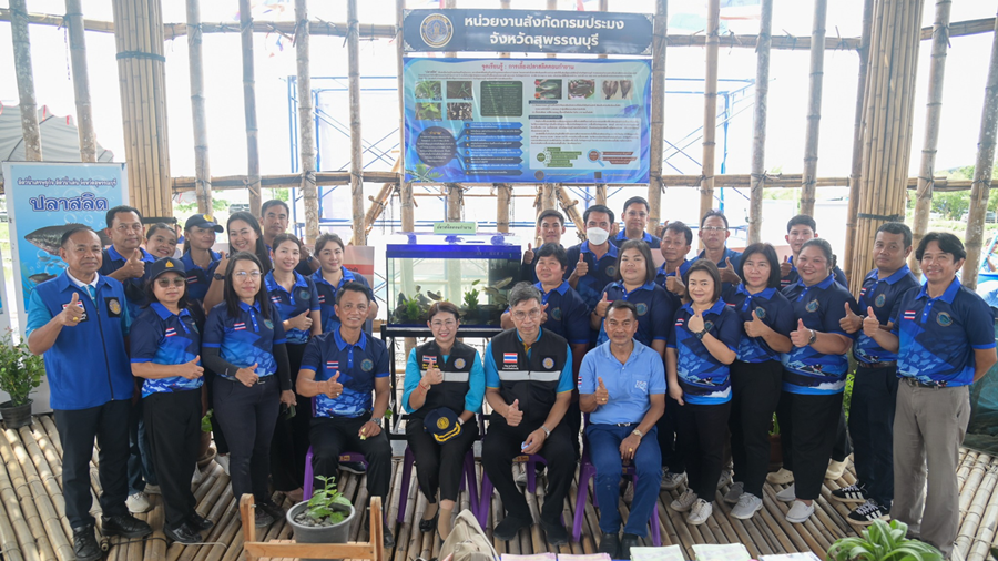 Project to restore and manage fisheries resources in important water sources "Thung Pho Phraya" fiscal year 2024